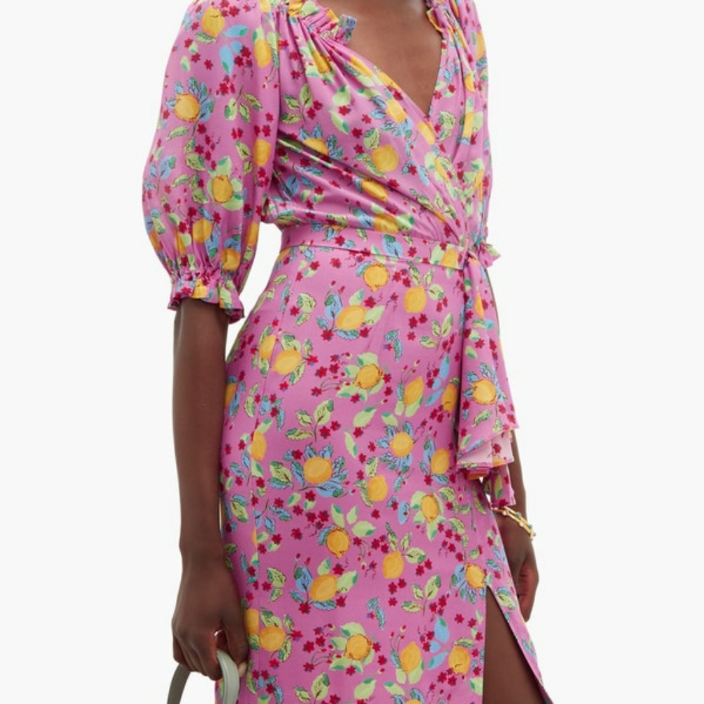 Saloni Olivia Limoncello Dress